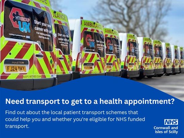 Cornwall patient transport